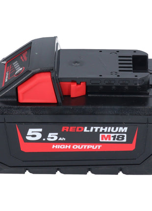 Milwaukee M18 NRG-551 Akku Starter Set High Output 18 V + 1x Akku 5,5 Ah ( 4932464712 ) + M12-18 FC Ladegerät ( 4932451079 )