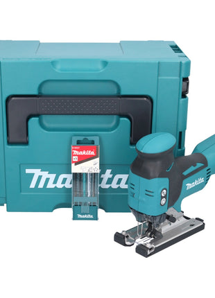 Makita DJV 181 ZJ Akku Stichsäge 18 V Brushless + 5 tlg. Stichsägeblatt Set + Makpac - ohne Akku, ohne Ladegerät