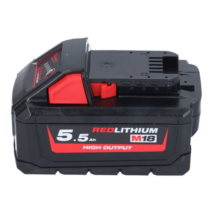 Zestaw startowy Milwaukee M18 NRG-553 High Output 18 V + 3x akumulator 5,5 Ah ( 3x 4932464712 ) + ładowarka M12-18 FC ( 4932451079 )
