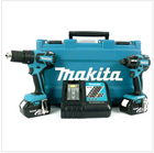 Makita DLX 2007 18 V Kombi-Set DHP 459 / DTD 129 inkl. 2x Li-Ion 3,0 Ah Makita Akku und Makita-Ladegerät und Werkzeugkoffer - Toolbrothers