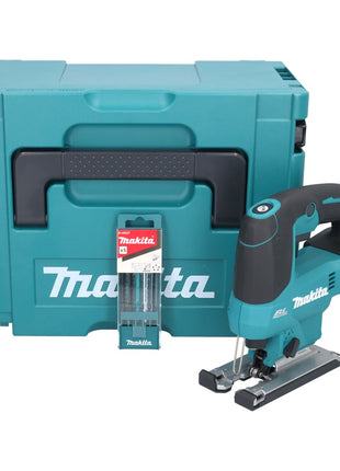 Makita DJV 184 ZJ Akku Stichsäge 18 V Brushless + 5 tlg. Stichsägeblatt Set + Makpac - ohne Akku, ohne Ladegerät - Toolbrothers