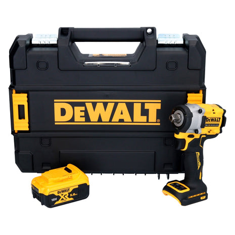 Akumulatorowy klucz udarowy DeWalt DCF 922 NT 18 V 400 Nm 1/2" bezszczotkowy + 1x akumulator 5,0 Ah + TSTAK - bez ładowarki