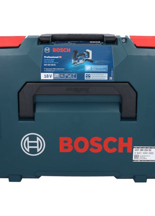 Bosch GST 18V-155 SC Professional Akku Stichsäge 18 V + 2x Akku 5,0 Ah + Ladegerät + L-Boxx - Toolbrothers