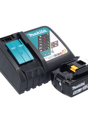 Makita DDF 484 RT1X1 taladro atornillador inalámbrico 18 V 54 Nm + 1x batería 5,0 Ah + cargador + set de accesorios 74 piezas + estuche