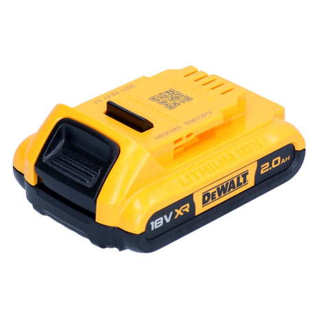 DeWalt DCB 183 Akkupack 18 V 2,0 Ah / 2000 mAh XR Li-Ion Akku - mit Ladestandanzeige - Toolbrothers