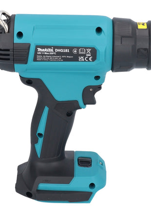 Makita DHG 181 ZK Akku Heißluftgebläse 18 V 150 - 550°C + Koffer - ohne Akku, ohne Ladegerät - Toolbrothers