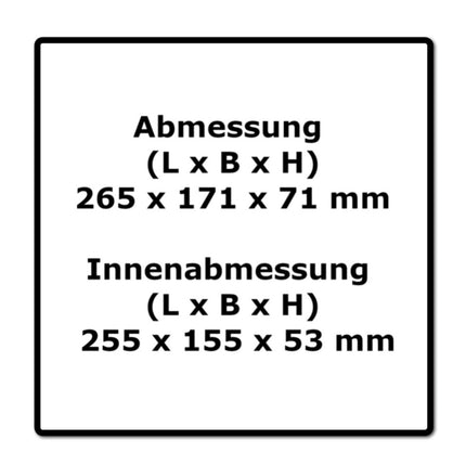 Festool T-LOC SYS MINI 1 TL TRA MINI Systainer 3 Stk. ( 3x 203813 ) Kleinteile Koffer transparenter Deckel koppelbar mit SYS-MINI 1 und 3 TL - Toolbrothers