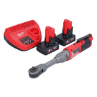 Milwaukee M12 FIR38LR-402 Grzechotka akumulatorowa 12 V 75 Nm 3/8