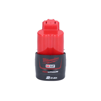 Milwaukee M12 FIR38-201 grzechotka akumulatorowa 12 V 75 Nm 3/8" 1/4" + 1x akumulator 2,0 Ah - bez ładowarki