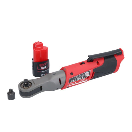 Milwaukee M12 FIR38-301 Grzechotka akumulatorowa 12 V 75 Nm 3/8" 1/4" + 1x akumulator 3,0 Ah - bez ładowarki