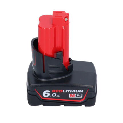 Milwaukee M12 FIR38-601 grzechotka akumulatorowa 12 V 75 Nm 3/8" 1/4" + 1x akumulator 6,0 Ah - bez ładowarki