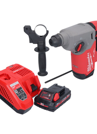 Milwaukee M18 FH-301 akumulatorowa wiertarko-wkrętarka 18 V 2,5 J SDS plus Brushless + 1x akumulator 3,0 Ah + ładowarka