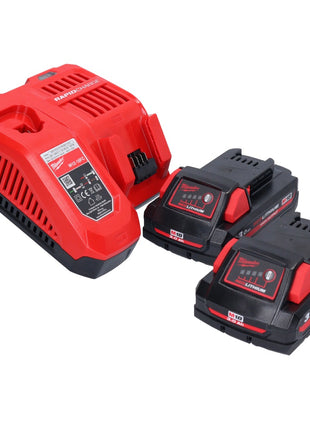 Milwaukee M18 FH-302 akumulatorowa wiertarko-wkrętarka 18 V 2,5 J SDS plus Brushless + 2x akumulator 3,0 Ah + ładowarka