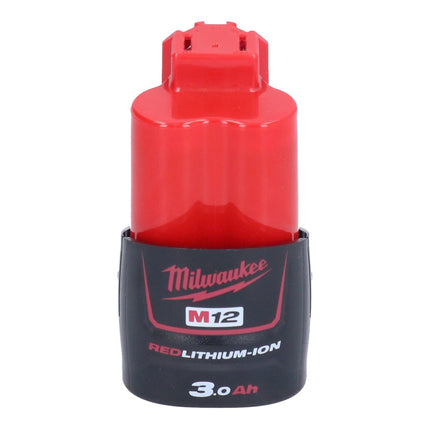 Milwaukee M12 FDGA-301 Szlifierka prosta kątowa 12 V 6/8 mm bezszczotkowa + 1x akumulator 3,0 Ah - bez ładowarki