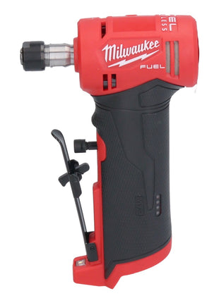 Meuleuse droite Milwaukee M12 FDGA-302 coudée 12 V 6 / 8 mm sans balais + 2x batterie 3,0 Ah + chargeur