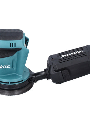 Makita DBO 180 RF1J Akku Exzenterschleifer 18 V 125 mm + 1x Akku 3,0 Ah + Ladegerät + Toolbrothers SPIDER Schleifset Netzschleifmittel + Makpac - Toolbrothers