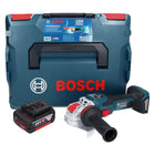 Bosch GWX 18V-15 SC Professional Akku Winkelschleifer 18 V 125 mm BITURBO X-LOCK + 1x Akku 5,0 Ah + L-BOXX - ohne Ladegerät - Toolbrothers