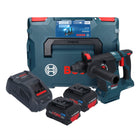 Bosch GBH 18V-24 C Profesjonalny akumulatorowy młot udarowo-obrotowy 18 V 2,4 J bezszczotkowy SDS plus + 2x akumulator ProCORE 8,0 Ah + ładowarka + L-BOXX