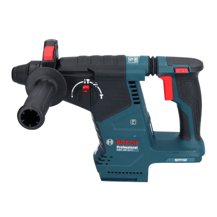 Bosch GBH 18V-24 C Profesjonalny akumulatorowy młot udarowo-obrotowy 18 V 2,4 J bezszczotkowy SDS plus + 2x akumulator ProCORE 8,0 Ah + ładowarka + L-BOXX