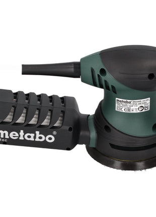 Lijadora excéntrica Metabo FSX 200 Intec 240 W 125 mm + 2x juego de redes de lijado Toolbrothers SPIDER + estuche