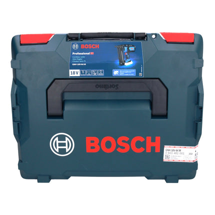 Gwoździarka akumulatorowa Bosch GNH 18V-64 M Professional 18 V 64 mm + 2x akumulator ProCORE 8,0 Ah + ładowarka + L-BOXX