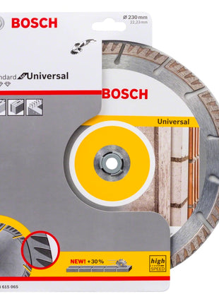 Bosch Standard Universal Diamant Trennscheibe 230 x 22,23 mm 10 Stk. ( 2608615066 ) für Beton - Toolbrothers