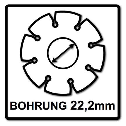 Bosch Standard dla uniwersalnej diamentowej tarczy tnącej 125 x 22,23 mm 10 szt. ( 2608615060 ) do betonu, stali-betonu, cegły, wapna i piaskowca