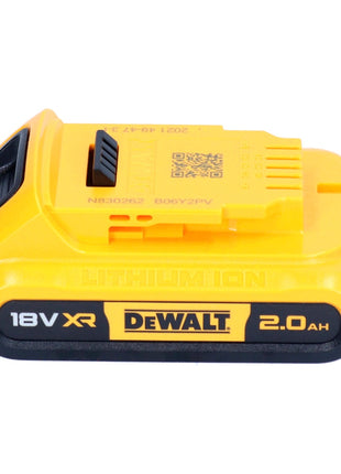 DeWalt DCW 210 N Akku Exzenterschleifer 18 V 125 mm Brushless + 1x Akku 2,0 Ah + 1x Toolbrothers TURTLE Schleifscheiben Set - ohne Ladegerät - Toolbrothers