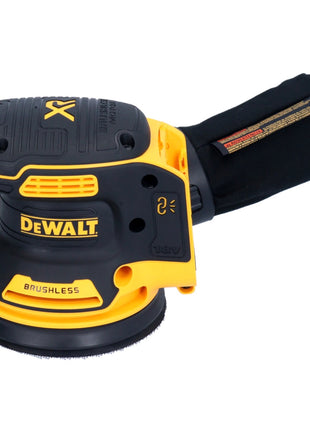 DeWalt DCW 210 D1 Akku Exzenterschleifer 18 V 125 mm Brushless + 2x Akku 2,0 Ah + Ladegerät + 1x Toolbrothers TURTLE Schleifscheiben Set - Toolbrothers