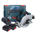 Sierra circular a batería Bosch GKS 18V-70 L 18 V sin escobillas 190 mm BITURBO + 2x batería ProCORE 8,0 Ah + cargador + L-Boxx