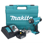 Makita DHG 181 RM1K Akku Heißluftgebläse 18 V 150 - 550°C + 1x Akku 4,0 Ah + Ladegerät + Koffer - Toolbrothers