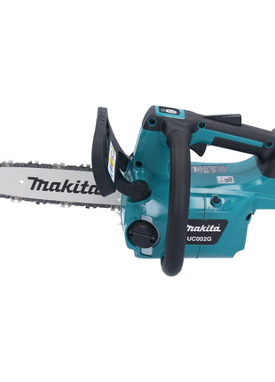 Tronçonneuse à batterie Makita UC 002 GA201 40 V max. 25 cm 24,8 m/s sans balais + 2x batteries 2,0 Ah + chargeur