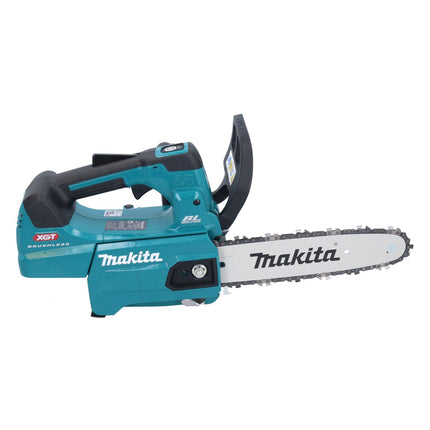 Makita UC 002 GD201 Akumulatorowa pilarka łańcuchowa 40 V maks. 25 cm 24,8 m/s Bezszczotkowa + 2x akumulator 2,5 Ah + ładowarka