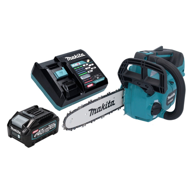 Makita UC 002 GM101 Akumulatorowa pilarka łańcuchowa 40 V maks. 25 cm 24,8 m/s Bezszczotkowa + 1x akumulator 4,0 Ah + ładowarka