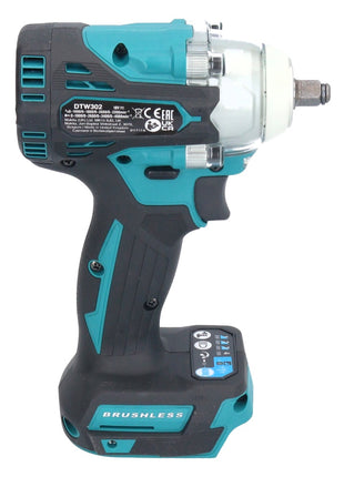 Makita DTW 302 ZJ Akku Schlagschrauber 18 V 300 Nm 3/8" Brushless + Makpac - ohne Akku, ohne Ladegerät - Toolbrothers