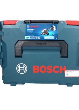 Bosch GWS 18V-10 SC Akku Winkelschleifer 18 V 125 mm ( 06019G340B ) Brushless + L-Boxx + Toolbrothers MANTIS Trennscheiben- Set - ohne Akku, ohne Ladegerät - Toolbrothers