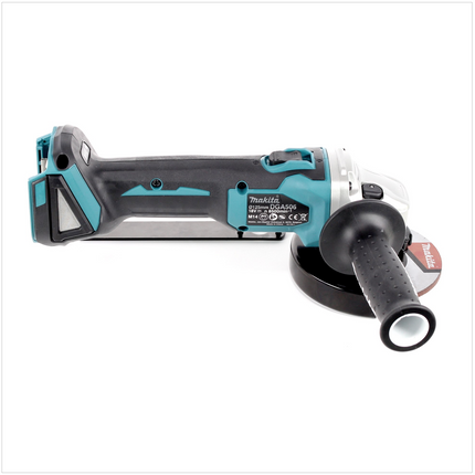 Makita DGA 506 Z akumulatorowa szlifierka kątowa 18 V 125 mm bezszczotkowa solo + zestaw tarcz tnących Toolbrothers MANTIS - bez akumulatora, bez ładowarki