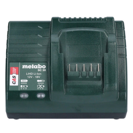 Metabo Basic Set 3x akumulator Li-Power 18 V 4,0 Ah + ładowarka Metabo SC 30 12 - 18 V
