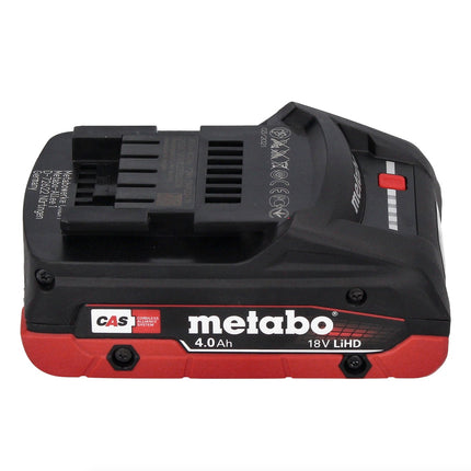 Metabo Basic Set 2x LiHD Akkupack 18 V 4,0 Ah ( 2x 625367000 ) + Metabo SC 30 Ladegerät 12 - 18 V ( 316067840 ) - Toolbrothers