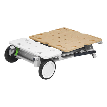 Festool CSC SYS 50 EBI-Basic-Set akumulatorowa pilarka tarczowa 36 V ( 2x 18 V ) ( 577371 ) 168 mm bezszczotkowa + rama podstawy - bez akumulatora, bez ładowarki