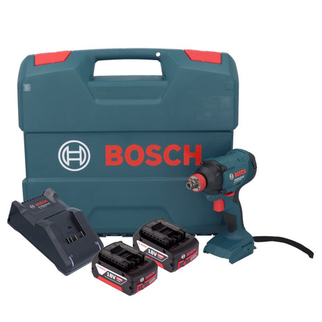 Bosch GDX 18V-180 Akku Drehschlagschrauber 18 V 180 Nm 1/2" + 2x Akku 4,0 Ah + Ladegerät + L-Case - Toolbrothers