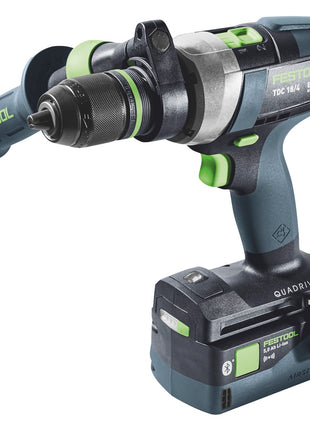 Festool TDC 18/4 5,0/4,0 I-Plus Akku Bohrschrauber 18 V 75 Nm ( 577649 ) Brushless + 1x Akku 4,0 Ah + 1x Akku 5,0 Ah + Ladegerät + Systainer - Toolbrothers