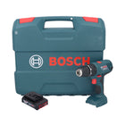 Bosch GSB 18V-21 Akku Schlagbohrschrauber 18 V 55 Nm + 1x Akku 2,0 Ah + L-Case - ohne Ladegerät