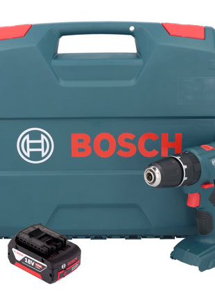 Bosch GSB 18V-21 Akku Schlagbohrschrauber 18 V 55 Nm + 1x Akku 4,0 Ah + L-Case - ohne Ladegerät