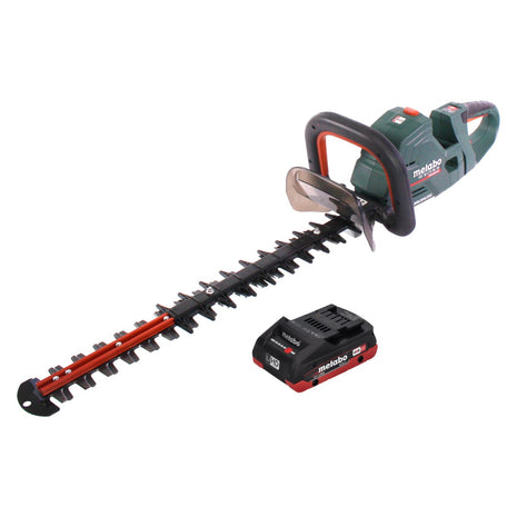 Metabo HS 18 LTX BL 55 Akku Heckenschere 18 V 50 cm Brushless + 1x Akku 4,0 Ah - ohne Ladegerät - Toolbrothers