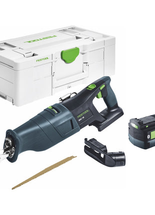 Festool RSC 18 EB-Basic Akku Säbelsäge 18 V Brushless + 1x Akku 5,0 Ah + Systainer - ohne Ladegerät - Toolbrothers