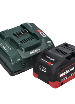 Metabo WPB 18 LT BL 11-125 Quick Akku Winkelschleifer 18 V 125 mm Brushless + 1x Akku 5,5 Ah + Ladegerät + metaBOX - Toolbrothers