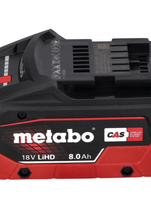 Metabo WPB 18 LT BL 11-125 Quick Akku Winkelschleifer 18 V 125 mm Brushless + 1x Akku 8,0 Ah + metaBOX - ohne Ladegerät - Toolbrothers