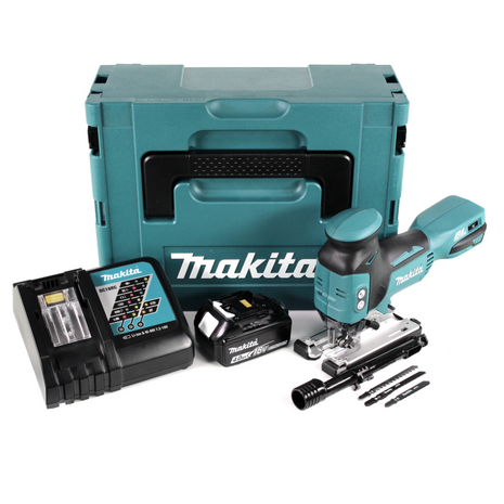 Makita DJV 181 RM1J Akku Pendelhubstichsäge 18V Brushless + 1x Akku 4,0Ah + Ladegerät + Makpac - Toolbrothers