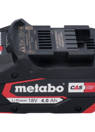 Amoladora angular a batería Metabo W 18 L 9-125 18 V 125 mm + 1x batería 4,0 Ah + metaBOX - sin cargador